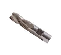 HHIP 8002-5733 4 Flute M42 Cobalt Roughing End Mill, 1/2" x 1/2" x 1-1/4" x 3-1/4"