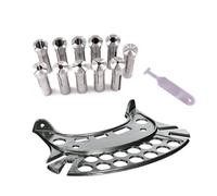 HHIP 9999-0044 11-Piece R8 Collet Set, T-Slot Cleaner and Collet and Tool Tray