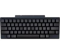 HHKB HYBRID Type-S Keyboard Charcoal PD-KB800BS, Mechanical 60% Compact Keyboard, Portable, Silent Key Switches, Bluetooth and USB-C, Printed keycap