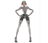 HHMacro GUKE 1/12 Scale femella AI Agent C1 Robot 6 inch Woman Action Figure GK01FEC1