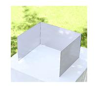 Hhmmei2024-23 Splatter Screens 3 Sided Splatter Guard Cover Grease Shield Panels Splatter Screen for Frying Pan, Stainless Steel Splatter Shield Guard for Cooking Splatter Shield for Cooking