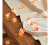 HHMTAKA Flower Fairy String Light 3M Blossom Lights with 30LED Fairy Light Battery Operated Fairy Lights Spring Decoration for Indoors Bedroom Home Wedding Valentine Birthday