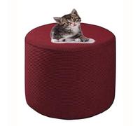 HHONGWYT Ottoman Cover Small Round Diameter 31/37/38/40/45/48/50/ 63CM Pouffe Cover Round Foot Stool Storage Ottoman Cover Protector Footstool Ottoman Slipcover Cover,A2,40x35cm(15.7x13.7)