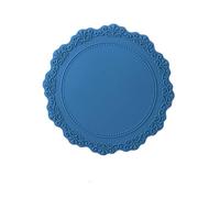 HHOZsafety European Mat Retro Heat Mat Thickened Pan Mat Kitchen Placemat(White-style)