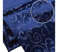 HHOZsafety generic High Grade Fabric,Soft Fabric Upholstery Dressmaking Curtain Blind Cushion Craft Velour Material 145 cm Wide Sold by The Meter/Rich Purple (Navy Blue)