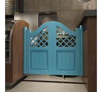 HHOZsafety Interior Solid Wood Swing Door，Auto Close Swinging barn Door，Saloon Doors Cafe Doors，Bar Porch Entrance Counter Swinging for Indoor， Rustic Western Style Half.(B,W150xH90cm(59.06x35.43in))