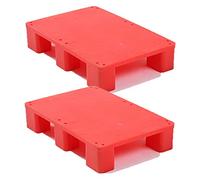 HHOZsafety Modular Dunnage Rack - Heavy-Duty Plastic Pallet for Warehouse Storage, Kitchen Organization & Garage - 1,100 lb Capacity, Durable, Versatile Storage Solution