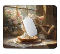 HHQGOUYG Cake And Cats Mouse Mat - 11.42 × 9.45 in, Gaming Mouse Pad g-152