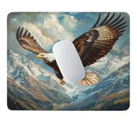HHQGOUYG Eagle Animal Mouse Mat - 14.17 × 11.81 in, Gaming Mouse Pad g-176