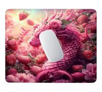 HHQGOUYG Pink Dragon Mouse Mat - 15.75 × 11.81 in, Gaming Mouse Pad g-207