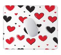 HHQGOUYG Small Mouse Pad 40x30cm, Heart Gaming Mouse Mat F-6