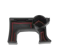 HHRDYY Car Center Console Armrest BOX Cup Holder Storage Box For Suzuki For Jimny 2019-2023 JB64W JB74W MT AT Parts Trim Interior Sticker(MT Red)