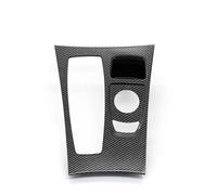 HHRDYY Car Center Console Gear Shift Box Panel Cover Trim For BMW X5 X6 E70 E71 E72 2007-2009 51166954947 51169164485 LHD Trim Interior Sticker(Black,Model B)