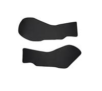 HHRDYY Car Center Console Two Side Panel Anti Kick Pad For Tesla For Model 3 Y LHD Protector PU Leather Sticker Foot Cover Trim Interior Sticker(BLACK 2)