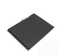 HHRDYY Car Central Console Drink Water Cup Holder Cover For BMW X5 X6 E70 E71 E72 2007-2014 Trim Zipper Rolling Curtain Trim Interior Sticker(Type C)