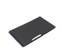 HHRDYY Car Central Console Drink Water Cup Holder Cover For BMW X5 X6 E70 E71 E72 2007-2014 Trim Zipper Rolling Curtain Trim Interior Sticker(Type A)