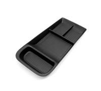 HHRDYY Car Central Storage Box For Polestar 4 2023 2024 Center Console Lower Layer Tray Organizer Accessories Tidying Trim Interior Sticker