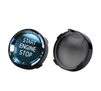 HHRDYY Car Engine Start Stop Switch Button For BMW X1 E84 E81 E87 X5 E70 X6 E71 E90 E60 E91 E92 E93 Z4 E89 E Sticker Interior Trim Trim Interior Sticker(Silver)