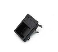 HHRDYY Car Front Center Console Drink Water Cup Holder For BMW 3 Series E46 1998-2006 323i 318i 320i 51168217953 Storage Box Trim Interior Sticker(Black,X1)