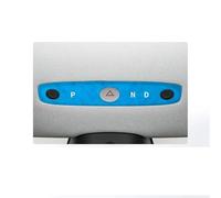 HHRDYY Car Front Reading Light Panel Trim For Tesla For Model 3 Highland 2023- For Y 2025- Sticker Interior Trim Interior Sticker(BLUE)