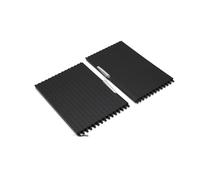 HHRDYY Car Interior Central Console Drink Water Cup For BMW X5 X6 E70 E71 E72 07-14 Holder Cover Roller Blind Curtain Zipper Trim Interior Sticker(Rear A and B)