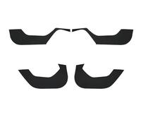 HHRDYY Car Interior Sticker For Tesla For Model 3/Y Door Anti-Kick Pad Side Panel Protective Stickers Trim Anti-Dirty Mat Trim Interior Sticker(BLACK 2)