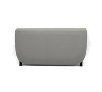 HHRDYY Car Seat Back Pack Backrest Storage Pocket Cover For BMW 5 7 GT Series F10 F11 F01 F02 F07 2009 2010-2013 Leather Trim Interior Sticker(Titanium)