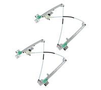 HHRDYY Car Window Regulator for GMC for Yukon XL 2500 1500 for Sierra 3500 2500 1500 1999-2007 W/Motor Front Left&Right Power Lifter Window Regulator Replacement