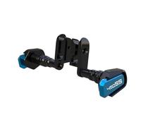 HHRDYY Engine Protection Cover Frame Slider Crash Pad Falling Protector Guard For CFMOTO 450SR 450SS 450SRS 450NK 2022-2024 Sliders Crash Protector(BLUE,X-4)