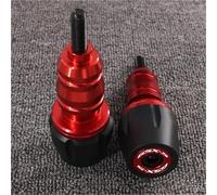 HHRDYY Falling Protection Frame Slider Fairing Guard Anti Crash Pad Protector For SUZUKI GSX-S750 GSX-S1000 GSXS750 GSX S750 1000 Frame Slider Crash Protector(RED)