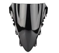 HHRDYY Motocycle Windshield Windscreen Wind Deflector Protector For YZF 1000 R1 YZF-R1 YZFR1 2007 2008 Shield Screen Windscreen Wind Deflector(Black)