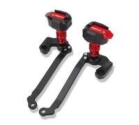 HHRDYY Motorcycle Accessories Falling Protection Frame Slider Fairing Guard Crash Protector For Aprilia RS660 2020-2023 Sliders Crash Protector(RED)