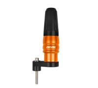 HHRDYY Motorcycle Accessories Frame Crash Pads Exhaust Sliders Protector For YZF-R15 V3 2017-2021Anti-Crash Pad Sliders Crash Protector(Orange)