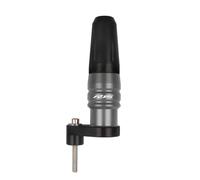 HHRDYY Motorcycle Accessories Frame Crash Pads Exhaust Sliders Protector For YZF-R15 V3 2017-2021Anti-Crash Pad Sliders Crash Protector(Titanium)