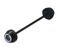 HHRDYY Motorcycle Accessories Front Rear Wheel Axle Fork Crash Sliders Anti-Crash Replacement Protector Pad For TRACER 7GT 9GT Sliders Crash Protector(Titanium,X-font)