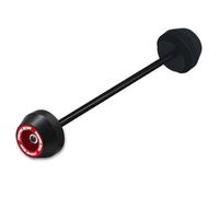 HHRDYY Motorcycle Accessories Front Rear Wheel Axle Fork Crash Sliders Anti-Crash Replacement Protector Pad For TRACER 7GT 9GT Sliders Crash Protector(RED,X-font)