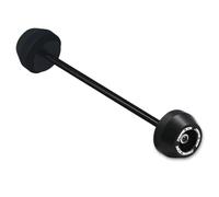 HHRDYY Motorcycle Accessories Front Rear Wheel Axle Fork Crash Sliders Anti-Crash Replacement Protector Pad For TRACER 7GT 9GT Sliders Crash Protector(Black,X-rear)