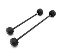 HHRDYY Motorcycle Accessories Rear Front Axle Fork Crash Slider For Tenere700 XT700Z 2019-2021 Anti-Fall Rubber Sliders Crash Protector(Black set)