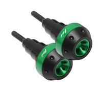 HHRDYY Motorcycle Falling Protection For FZ1 FZ6 FZ8 Frame Bumper Crash Protector Slider Replacement Side Guard Drop Ball Pad Sliders Crash Protector(Green,X-1)