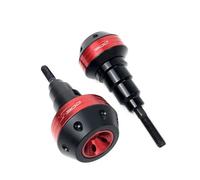 HHRDYY Motorcycle Falling Protection Frame Slider Fairing Guard Crash Protector For KAWASAKI For Z650 For Z900 For Z900RS For Z1000 Sliders Crash Protector(RED,X-2)