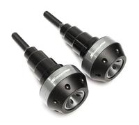 HHRDYY Motorcycle Frame Crash Pads Sliders Protector Fairing Guard Falling Protection Side Crashs Bungs Replacement For BMW S1000RR Sliders Crash Protector(Titanium)