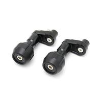 HHRDYY Motorcycle Frame Slider Crashguard Protector For KAWASAKI For Ninja 400 For Z400 Crash Pad Falling Bumper Accessories Sliders Crash Protector(Black)