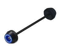 HHRDYY Motorcycle Front & Rear Axle Fork Wheel Protector Crash Sliders Pad Monster For Ducati MONSTER795 796 797 821 620 695 696 Sliders Crash Protector(BLUE,X-front)