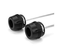 HHRDYY Motorcycle Front Rear Wheel Fork Slider Axle Crash Protector For Aprilia RS660 TUONO660 Tuono 660 FACTORY 2021-2025 Sliders Crash Protector(Black,X-set)