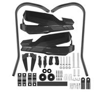 HHRDYY Motorcycle Hand Guards Windshield Deflectors Handguard Shield Protector For For CB500X For CB400X NX400 NX500 Handlebar Handguards Protective(Black)