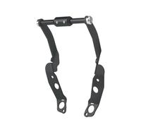 HHRDYY Motorcycle Navigation Bracket For Tiger 900 GT Rally PRO 2024 2025 GPS Phone Mount Stand Holder Handlebar Extensio Replacement Bar Holder Installation Kit(Silver)