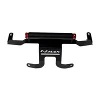 HHRDYY Motorcycle Phone Navigation Bracket For NMAX155 125 2025 Conversion Front Mount Lever Parts Holder Crossbar Stand Navigation Bracket Mounting(RED)