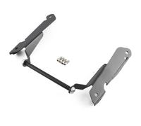 HHRDYY Motorcycle Windshield Navigation Bracket For TMAX 560 2025 GPS Phone Nav Supporter Plate SmartPhone Holder Replacement Bar Holder Installation Kit(Silver,12mm)