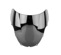 HHRDYY Motorcycle Windshield Windscreen For H&onda For CBR600RR For CBR 600 RR F4 1999 2000 For CBRF4 Double Bubble Wind Screen Protector Windscreen Windshield Wind Deflector(BLACK)