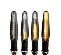 HHRDYY Side Indicator Motorcycle Turn Signal Lights Flashing Signal Lamp For SUZUKI DL650/V-STROM DR 650 S/SE SV650/S B-KING Running Lights Signal Device(Yellow,4 PCS)